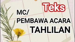 MC TAHLILAN