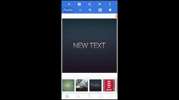 How to create 3D text in pixel lab and make intro |kine master.