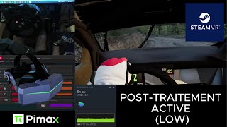 Réglage(setting) EA WRC 23 BETA VR | STEAM VR | PIMAX 5Ks