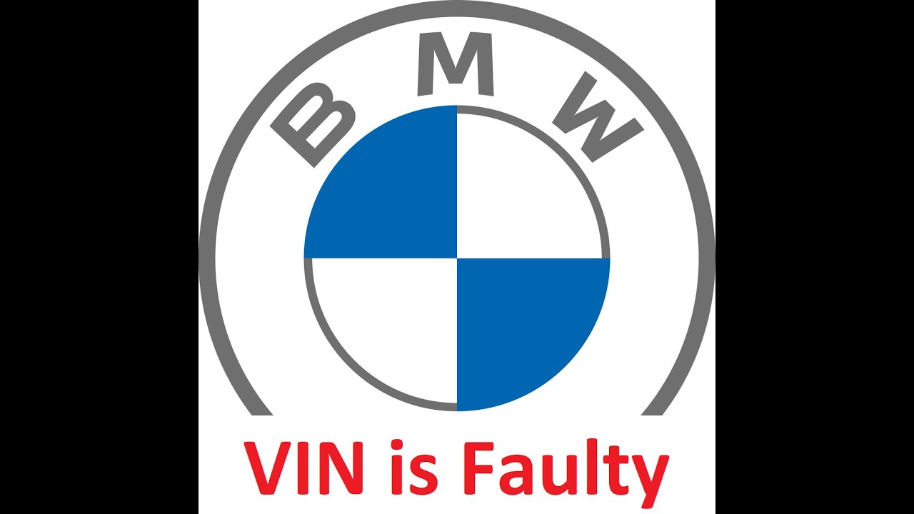 BMW - NCS Expert - "Vin is faulty" quick fix - YouTube