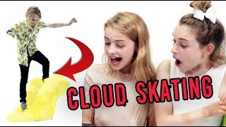 Can Sabre Norris do tricks on a REAL working cloud skateboard? #LEGENDS
