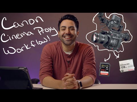 Canon Cinema Proxy Workflow Tutorial Using Adobe Premiere - How To