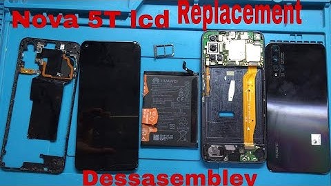 HUAWEI NOVA 5T LCD SCREEN REPLACEMENT/HOW TO CHANGED LCD NOVA 5T AND DESSASMBLEY/