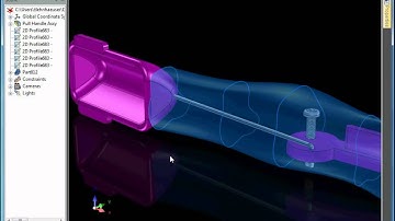 IRONCAD 2011 - Replacing Lofted Part Sections