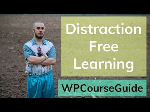 How to use Distraction Free Learning from Astra Pro with LifterLMS