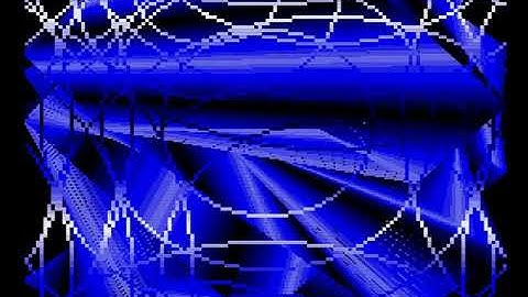 MSX2 Full Screen Dual Layer Mode with VScroll (MSX2 X-Basic)