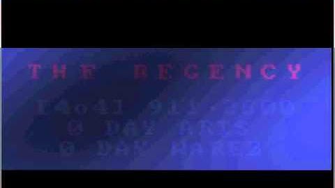 Demo in x86 ASM, for the bbs The Regency WHQ for Fire.