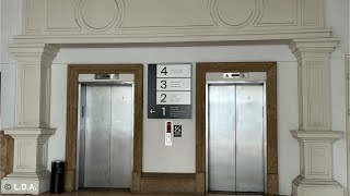 2X 2007 Thyssenkrupp Hydraulic Elevators At The Village At Gulfstream Park Fl Right Car Ride Only