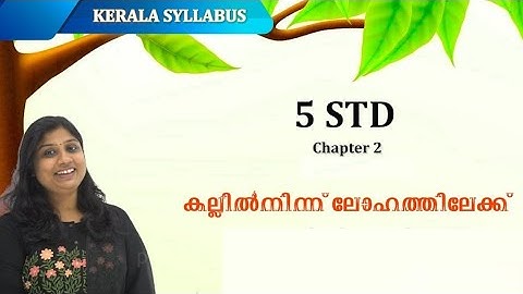 കല്ലിൽ നിന്ന് ലോഹത്തിലേക്ക് | | Social Science STD5  | Chapter2 From Stone To Metal