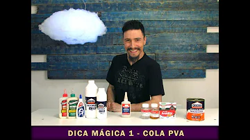 Como usar a cola branca?