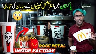 Amazing KFC & MacDonald's Packing Manufacturing In Pakistani Factory 🇵🇰 | Made In Pakistan