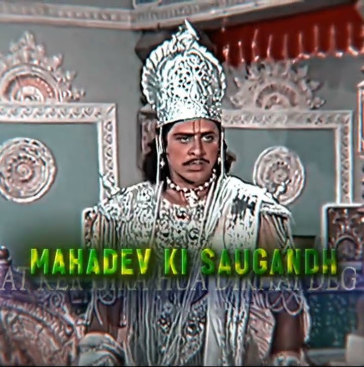 MAHABHARAT ARJUN AND DURYODHAN FIGHT #krishna  #mahabharat