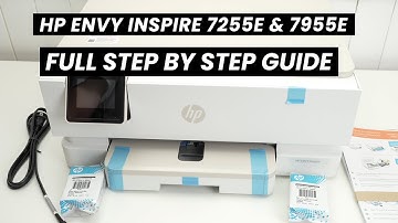 How to Use Your HP ENVY Inspire 7255e & 7955e - FULL COMPLETE GUIDE