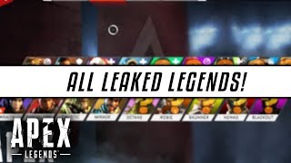 Apex Legends | ALL LEAKED CHARACTERS IN APEX LEGENDS & ABILITIES! (Valk, Nomad, Rosie, Revenant!)