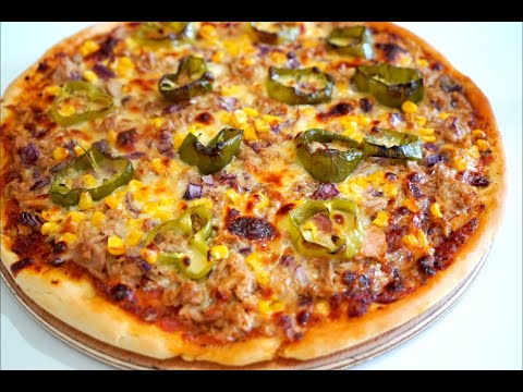 Ton balıklı pizza 💯 Lezzetli pizzanın püf noktaları | Pizza tarifi