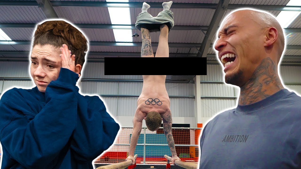 Try NOT to LAUGH!! Gymnastics Challenge