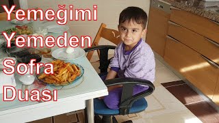 Yemeğimi yemeden SOFRA DUASI | Anıl Kayra' dan yemek duası Resimi