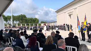 D-Day 81, British Normandy Memorial, “I vow to thee my country”