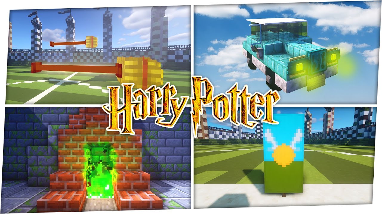 4 Dinge aus HARRY POTTER in Minecraft 🔮
