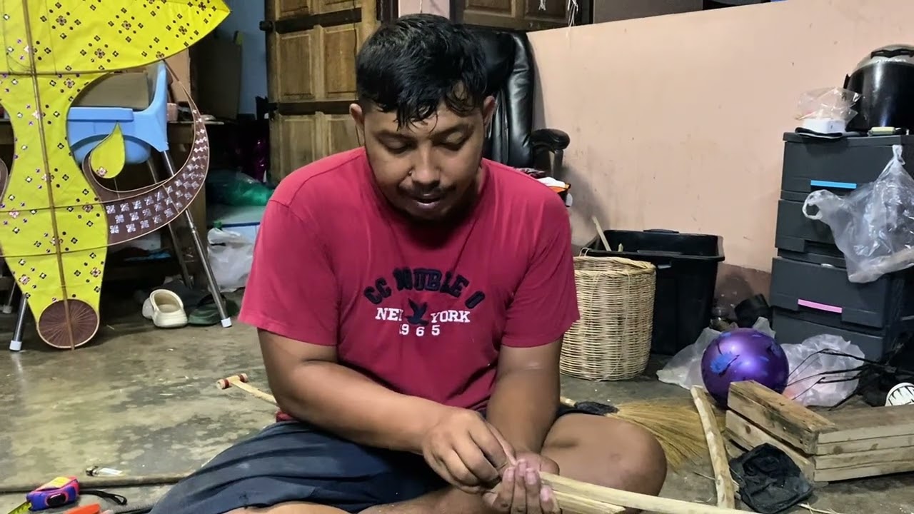 วิธีการทำแอก ว่าวควาย ว่าวนกยูง แบบละเอียด EP:2