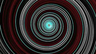 Spiral loop with hypnotic effect