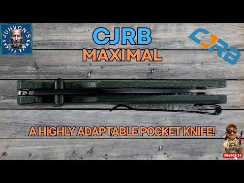 ???? CJRB Maximal Review | The Ultimate $50 EDC Knife Designed by David C. Anderson!