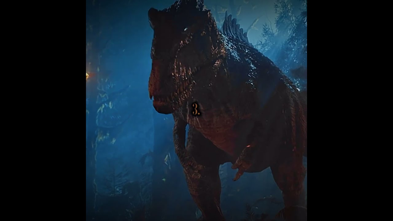 The 3 STRONGEST Dinosaurs In Jurassic Park World Jurassicworld Jurassicpark