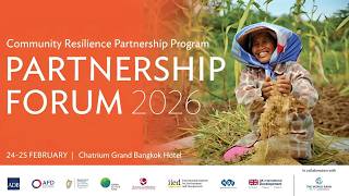 Community Resilience Partnership Program (CRPP) Partnership Forum 2026 Highlights and Key Messages