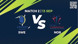 Match 2 - SWE vs NOR | Highlights | Dream11 European Cricket Championship Day 1 | ECC21 | ECC21.002