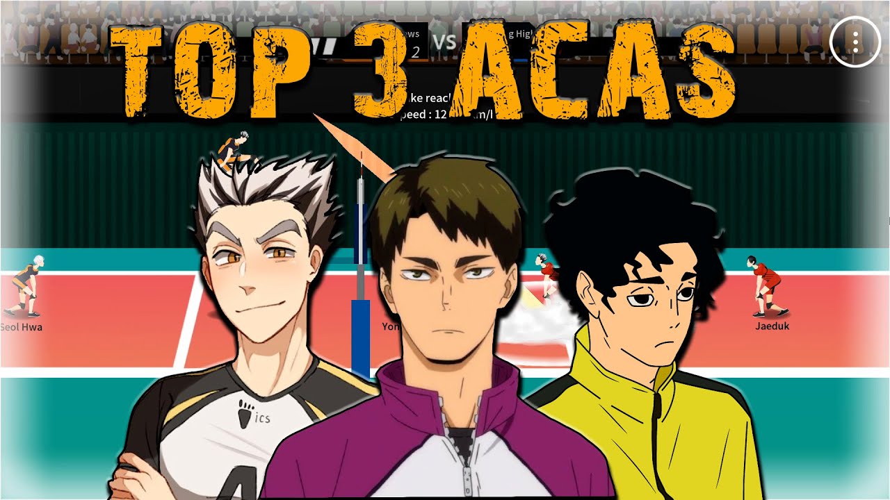 The top three aces #Haikyuu #Bokuto