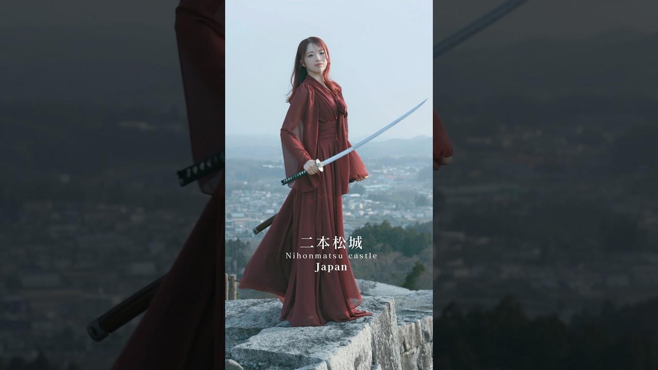 【日本100名城】絶景の二本松城でSAMURAIしてきた！-5/23二本松城ツアー開催！詳細は概要欄を見てね！ #城 #福島県 #歴史