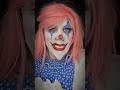 cute but feral 💄😬 #clowns #spfx #creativemakeup #cute #mua #fx