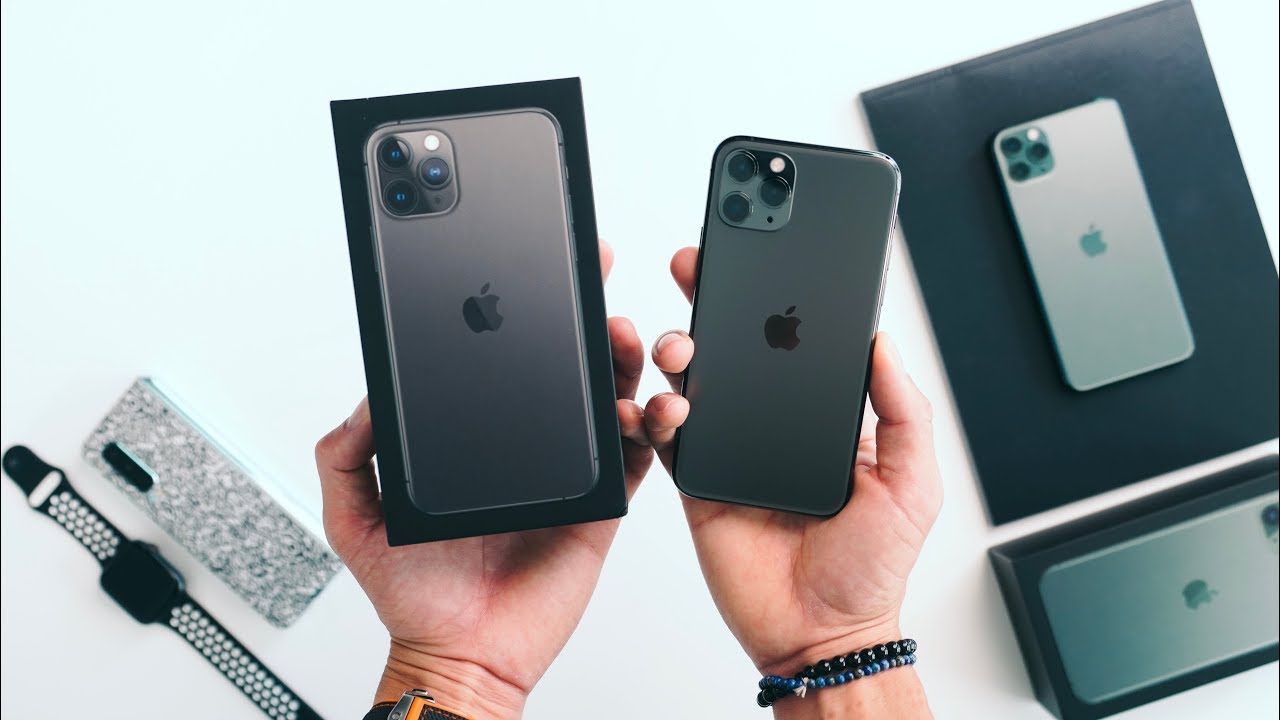 iPhone 11 Pro UNBOXING - Space Grey - YouTube