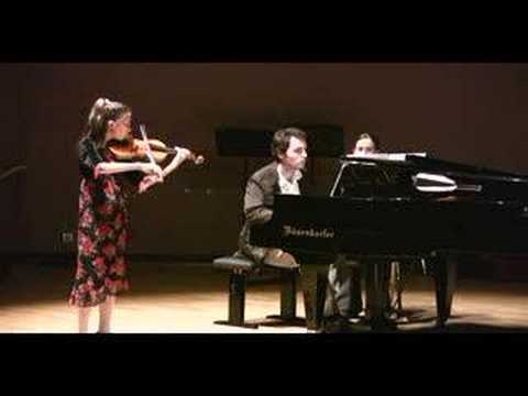 Beethoven sonata No 5 "spring" --Sabine Nicolle (a...