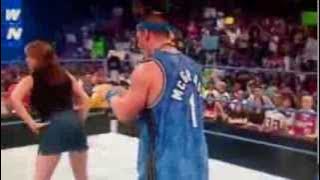 Stephanie Mcmahon has tapped by John cena