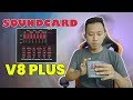 BARU !! Soundcard V8 PLUS !!  Audio Interface Soundcard Mixer Murah Untuk Cover Lagu bluetooth