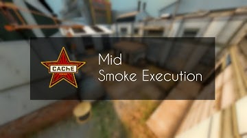 How to smoke EVERYTHING on de_cache on middle ! | Video+description