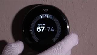 Nest Thermostat - How To Change The Temperature