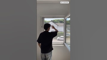 UPVC window with mosquito net tasting.                   #saifhardware