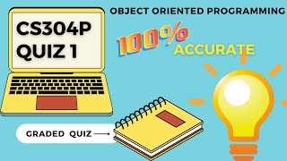 CS304P Graded Quiz 1 | Fall 2023 | Virtual University | OOP