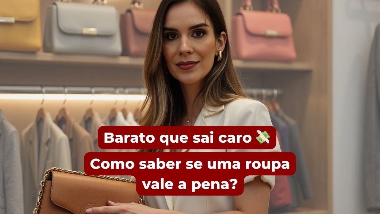 Não compre roupas "baratas". Como avaliar se a peça vale a pena!