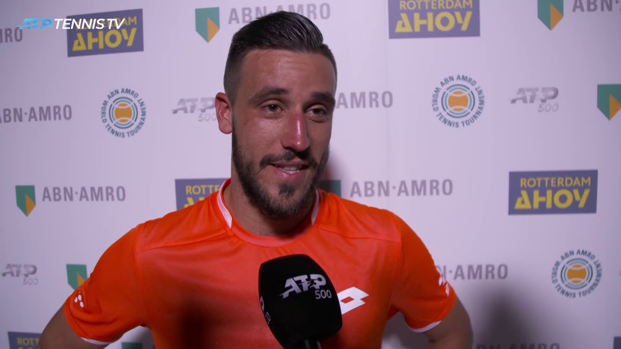 Dzumhur Reflects On Tsitsipas Victory, Praises Crowd Support In Rotterdam 2019