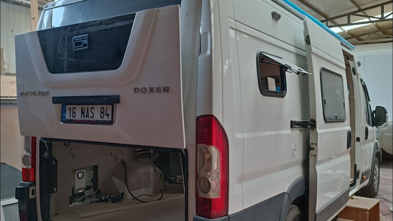 15m.küp pejo boxer kişiye özel  karavan yapimi