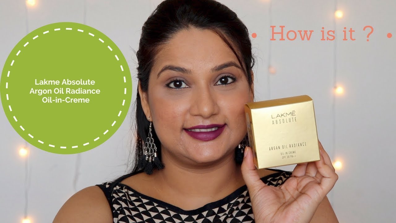 lakme absolute argan oil radiance cream