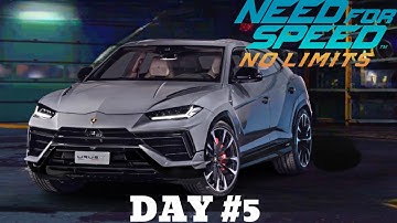 Need For Speed No Limits Walkthrough - [ Lamborghini Urus ] Proving Grounds, DAY #5