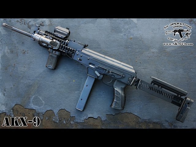 AK in 9mm - AKX 9 AMERICAN MADE AK! - YouTube