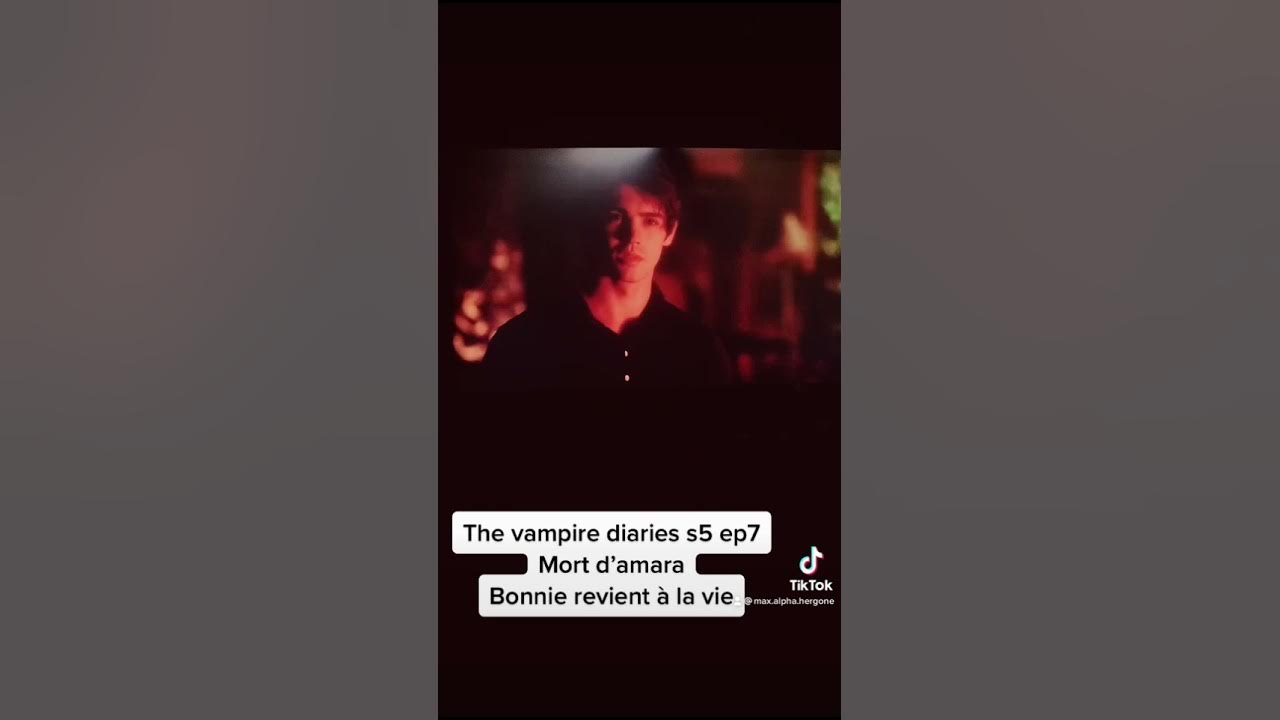 The vampire diaries mort de Amara, Bonnie revient à la vie (saison 5 épisode 7 ) YouTube