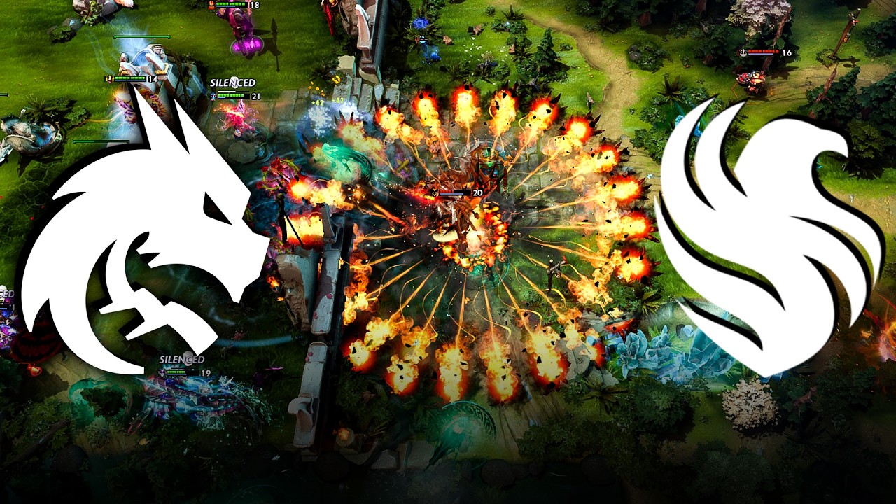 WTF JUST HAPPENED?! TEAM SPIRIT vs FALCONS - DreamLeague Season 28 - Dota 2