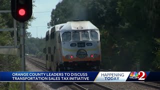 Orange County Commission to discuss transportation tax proposal
