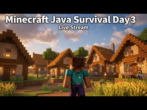 Minecraft Java Survival Day3 - YouTube